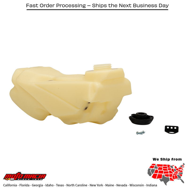Fuel Tank Natural 2.5 Gal Yamaha Yz250fx 2015-2016 Yz450fx 2016