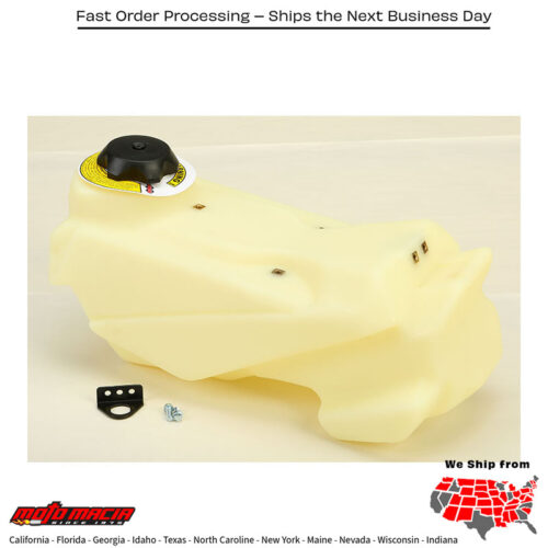 Fuel Tank Natural 2.5 Gal Yamaha Yz250fx 2017-2019 Yz450fx 2017-2018