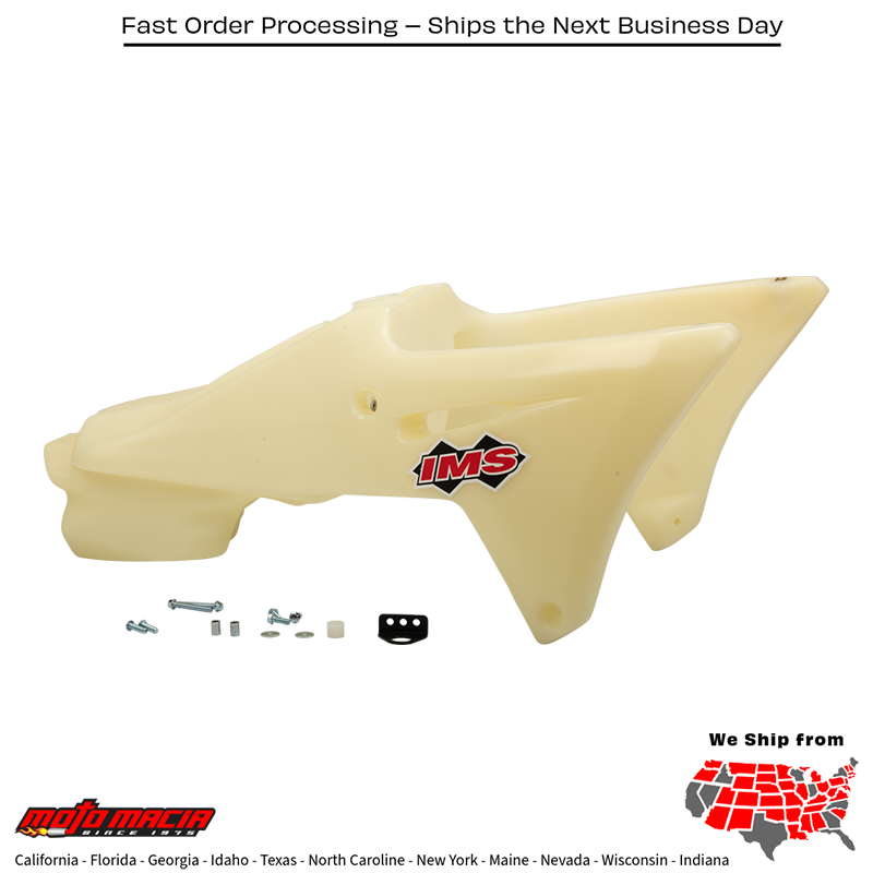 Fuel Tank Natural 3.0 Gal Yamaha Yz250fx 2017-2019 Yz450fx 2017-2018