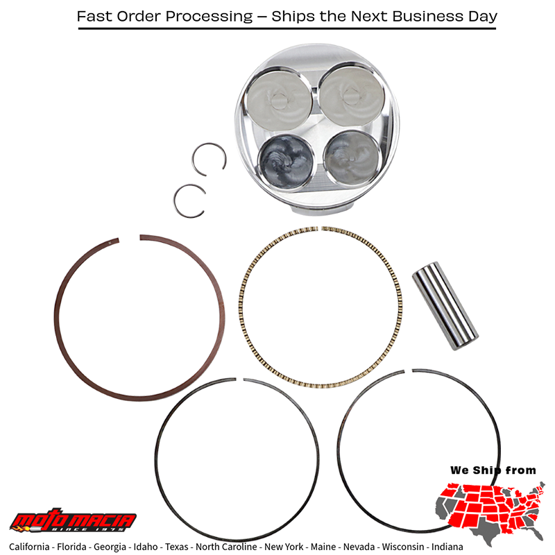 JE PISTONS Kt Yz450f 14-16 Pro2 2014-2017 Wr450f 2016-2018...