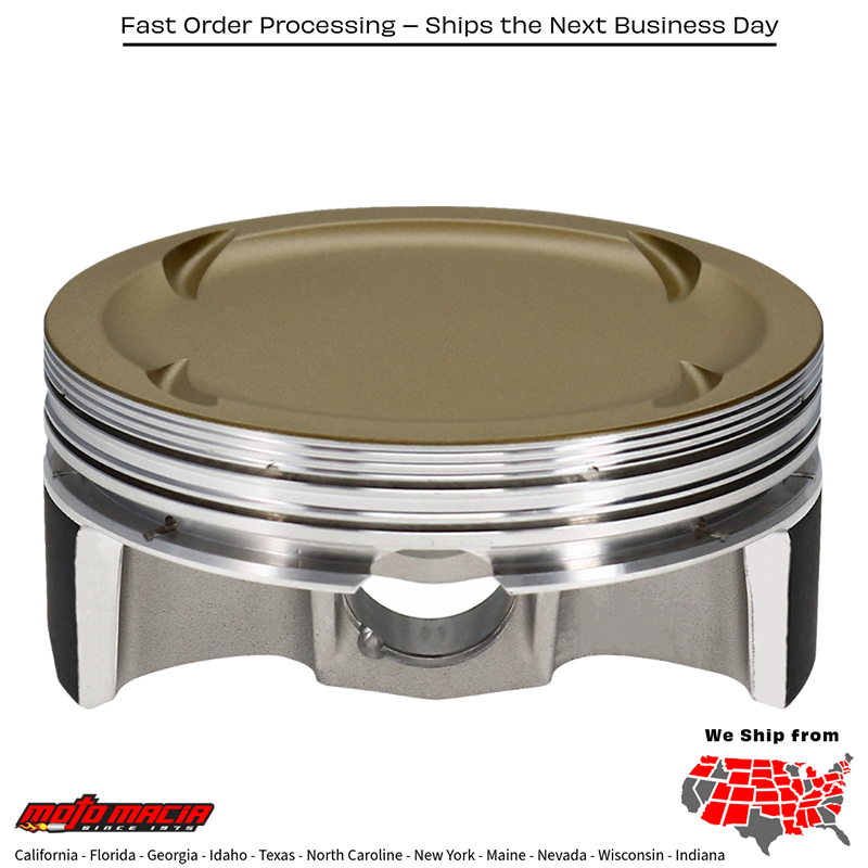 PISTON KIT ULTRA HARLEY DAVIDSON M8 17+ 11.25:1 4.320 BORE - Image 2