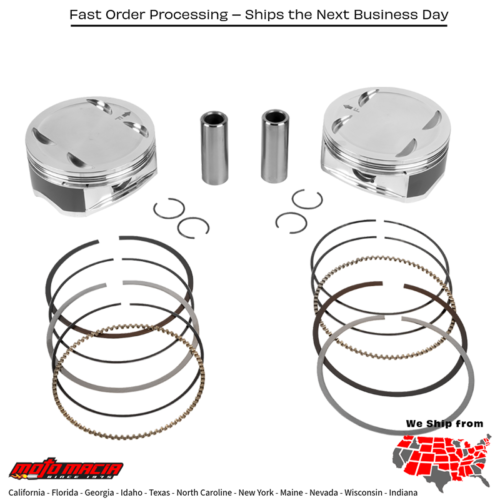 PISTON KIT HD M8 114 4.320 BORE 4.500 STROKE 11.5:1