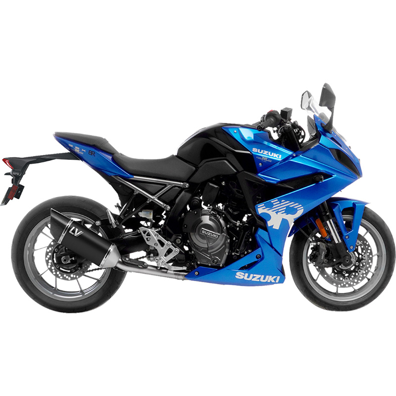 LEOVINCE LV-14 R 2/1 BLACK EDITION SUZUKI GSX-8R/S Suzuki GSX-8R 2024-2024 Suzuki GSX-8S 2023-2024. MPN: 15606BU. SKU: 1810-3219.