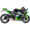 LEOVINCE SLIP-ON LV10 BLACK ZX10R Kawasaki ZX-10R/RR NINJA 2021-2026. MPN: 15200BU. SKU: 1811-3445.