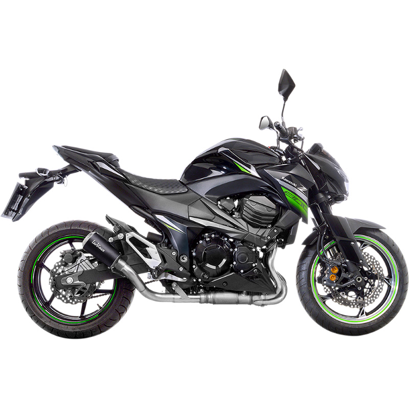 LEOVINCE SLIP-ON LV10 BLK Z800 Kawasaki Z 800 2013-2016. MPN: 15214BU. SKU: 1811-3504.
