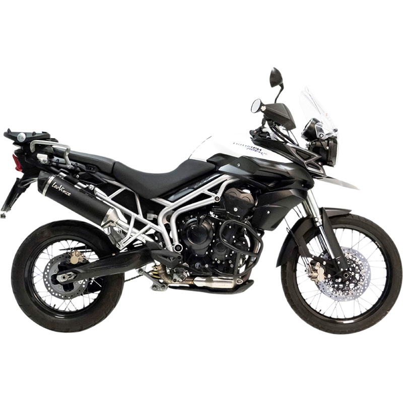 LEOVINCE MUFFLER NERO TIGER 800 Triumph TIGER 800 XC/XCA/XCX/XR/XRX 2011-2016. MPN: 14006U. SKU: 1811-3554.