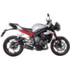 LEOVINCE MUFFLER LV1 BLK TRI 765 Triumph STREET TRIPLE 765 S/SA2/R/R LRH/RS 2017-2022. MPN: 14289EU. SKU: 1811-3765.
