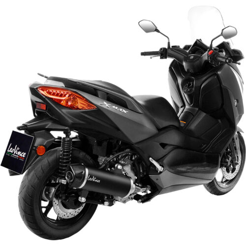 LEOVINCE MUFFLER NERO YAM X-MAX Yamaha X-MAX 300/IRON MAX 2017-2020. MPN: 14054U. SKU: 1811-3879.