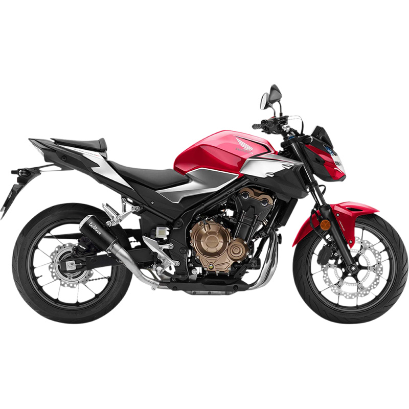 LEOVINCE MUFFLER LV10 BLK CB500 Honda CB 500 F 2022-2025 Honda CBR 500 R 2022-2025 Honda NX 500 2024-2026. MPN: 15236BNU. SKU: 1811-3895.