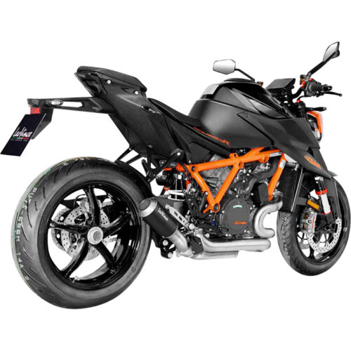 LEOVINCE MUFFLER LV10 BLK 1290 SDR KTM 1290 SUPER DUKE R 2020-2021 KTM 1290 SUPER DUKE R/RR/EVO 2021-2023. MPN: 15243BU. SKU: 1811-4127.