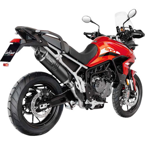 LEOVINCE MUFFLER LV1 BLK TIGER 900 Triumph TIGER 850/900 GT/RALLY/PRO 2020-2023. MPN: 14352EBU. SKU: 1811-4144.