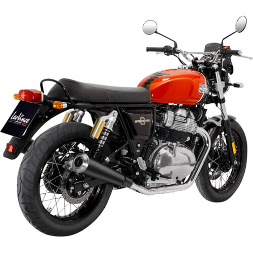 LEOVINCE MUFFLERS RE GT 650 BK Royal Enfield CONTINENTAL GT 650 / INTERCEPTOR 650 2019-2026. MPN: 15007BU. SKU: 1811-4162.