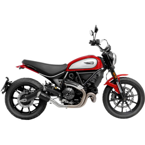 LEOVINCE MUFFLER LV10 800 ICON BLK Ducati SCRAMBLER 800 ICON/ICON DARK/NIGHTSHIFT/URBAN MOTARD 2021-2022. MPN: 15250BU. SKU: 1811-4277.