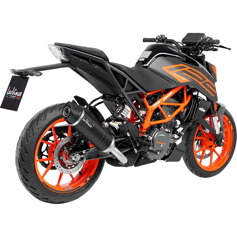 LEOVINCE MUFFLER LV1 DUKE 390 BK KTM DUKE 125 2021-2023 KTM DUKE 390 2021-2023. MPN: 14393EBU. SKU: 1811-4283.
