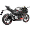 LEOVINCE MUFFLER LV-10 BLACK CF MOTO 450 SS CFMOTO 450 SS / 450 SR 2023-2024. MPN: 15265BU. SKU: 1811-4632.