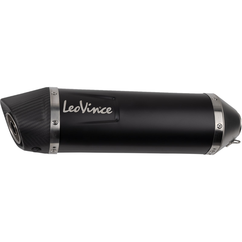 LEOVINCE MUFFLER LV 1 BLACK KAWASAKI VERSYS - X Kawasaki VERSYS-X 300/ADVENTURE 2017-2022. MPN: 14419EBU. SKU: 1811-4648.