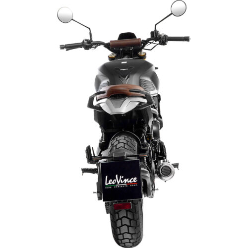 LEOVINCE MUFFLER LV-10 MOTO MORINI SEIEMMEZZO SCR/STR SS Moto Morini SEIEMMEZZO SCR/STR/A2 2023-2024. MPN: 15267U. SKU: 1811-4690.