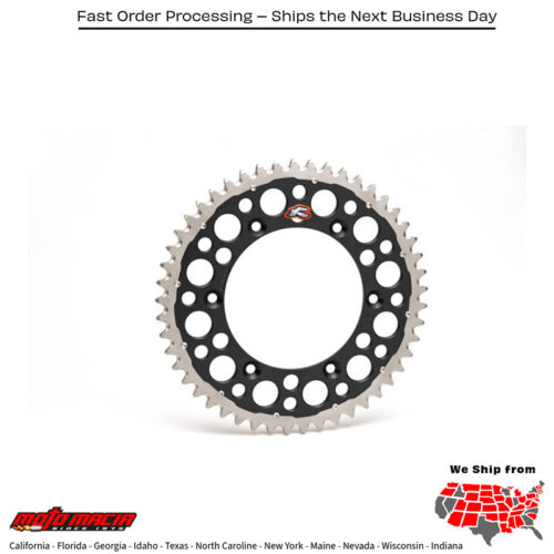 SPROCKET TWINRING 50 BLK