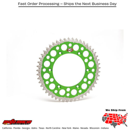 SPROCKET TWINRING 51T GRN