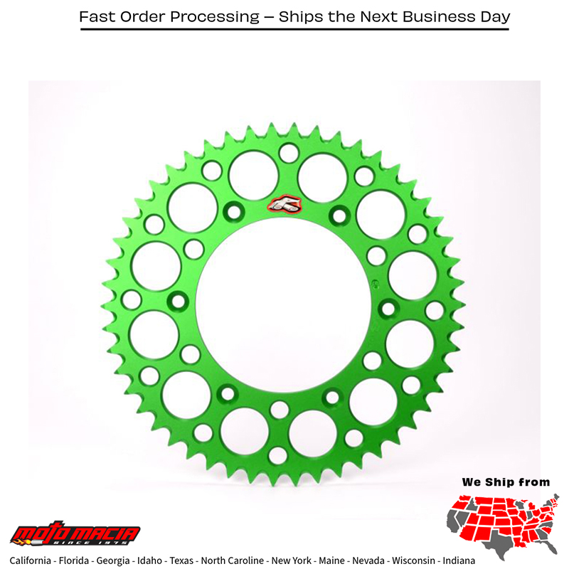 SPROCKET KAW 65 49T GRN