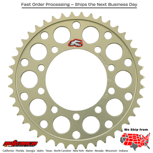 SPROCKET REAR APRILIA 43T