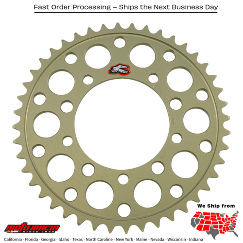 SPROCKET REAR APRILIA 44T