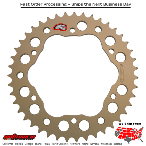 SPROCKET REAR 43T