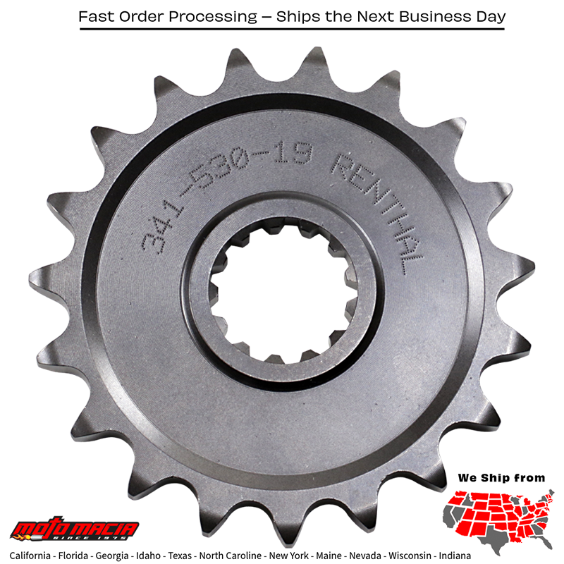 RENTHAL SPROCKET- 341-530-19