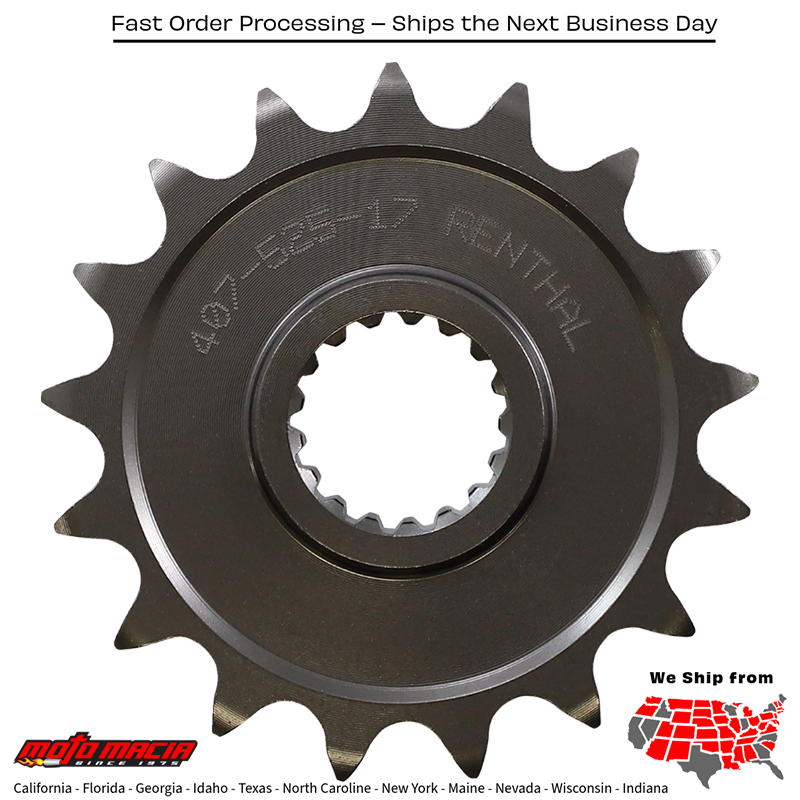 SPROCKET F APRILA 525 17T