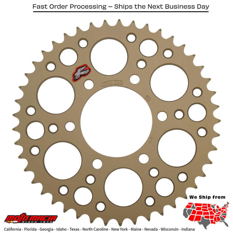 RENTHAL SPROCKET REAR KAW