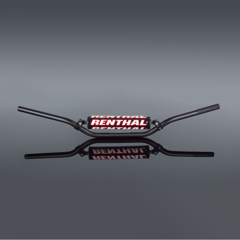 Handlebar 7/8 Cr High Blk Mpn: 722-01-Bk-01-185