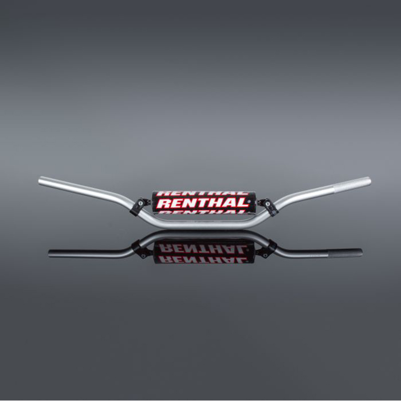 Handlebar 7/8 Cr High Sil Mpn: 722-01-Si-01-185