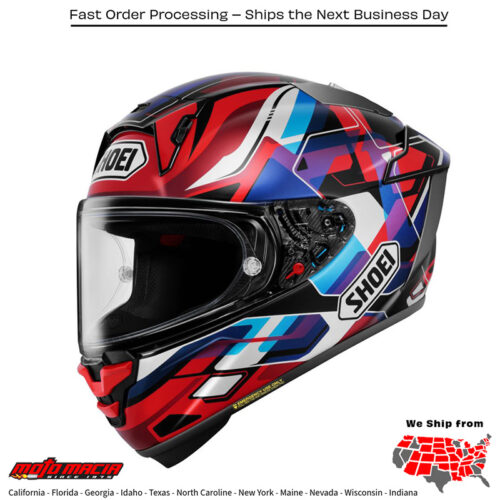 Helmet Shoei X-15 Valion Tc-10