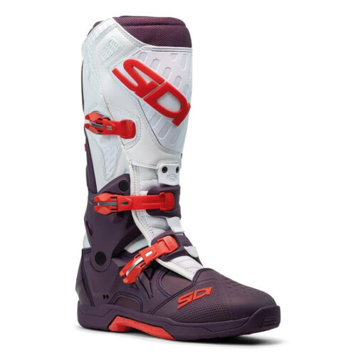 Crossair Boot Wine/White