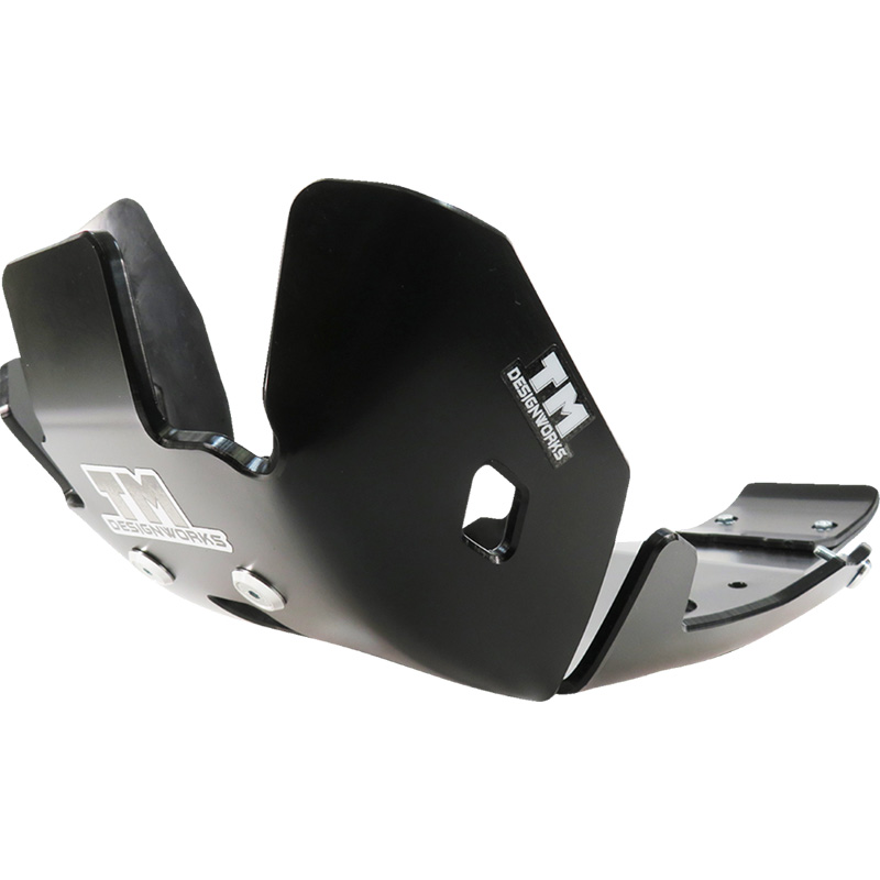 T.M. DESIGNWORKS SKID PLATE FULL WITH LINKAGE GUARD BK Gas-Gas EC250 2024-2 more - Image 3