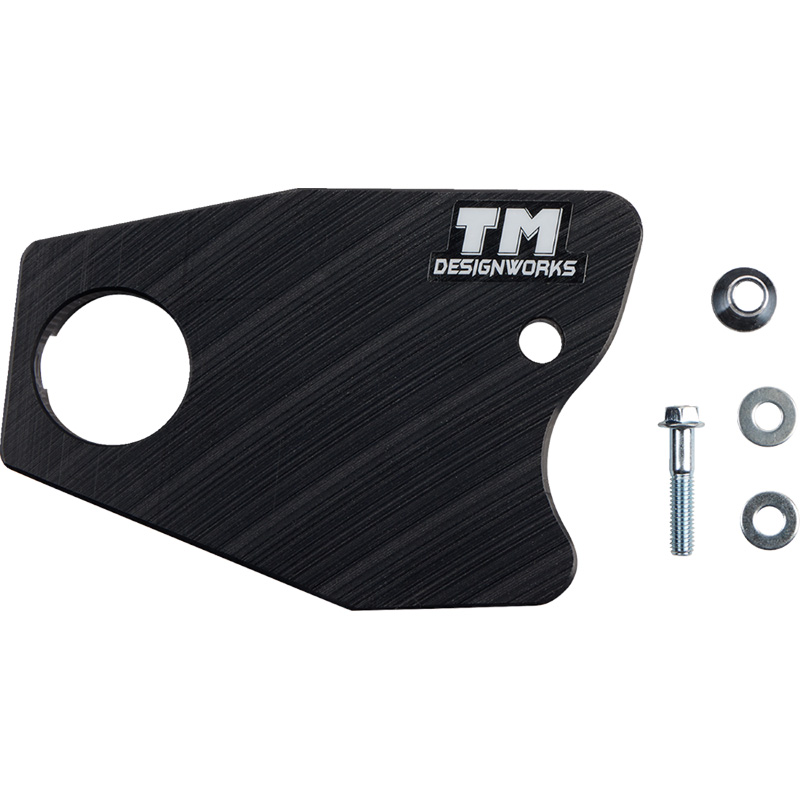 T.M. DESIGNWORKS CHAIN SLIDER FR HONDADADA BK Honda TRX250R 1988-1989