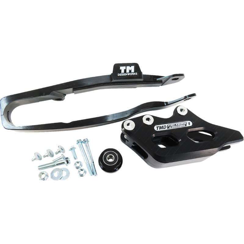 T.M. DESIGNWORKS GUIDE/SLIDER YAMAHA BK YZ250F 2024-2025 YZ45 more - Image 2