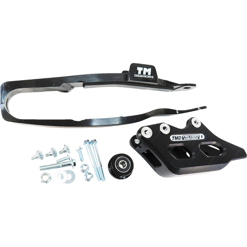 T.M. DESIGNWORKS GUIDE/SLIDER YAMAHA BK YZ250F 2024-2025 YZ45 more - Image 3
