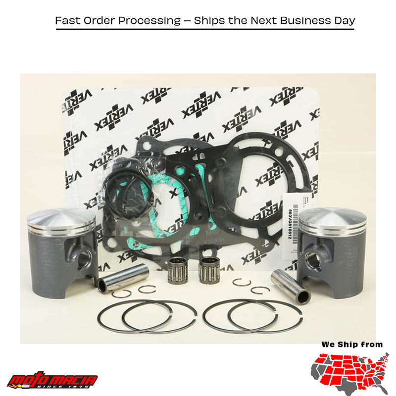 VERTEX Top End Kit 64.2/+0.25 Yamaha Yfz350 Banshee 1987-2006YFZ 350 Banshe more
