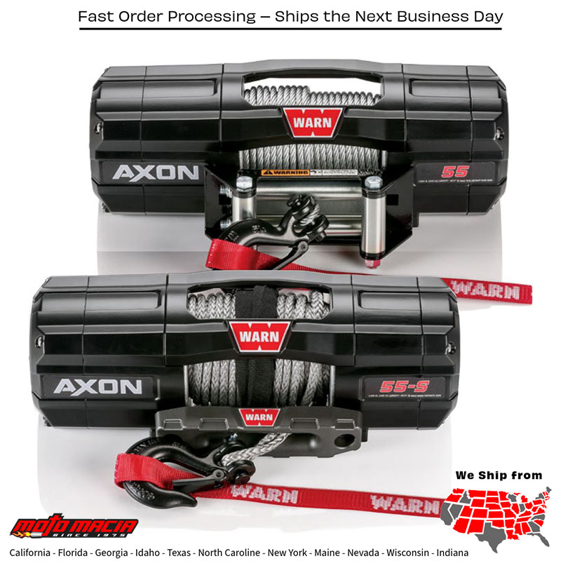 WARN Axon 5500 Wire Cable Winch