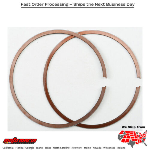 WISECO Piston Ring 64.50mm Suzuki Tc185 1974-1977 Yamaha 1974-1977...