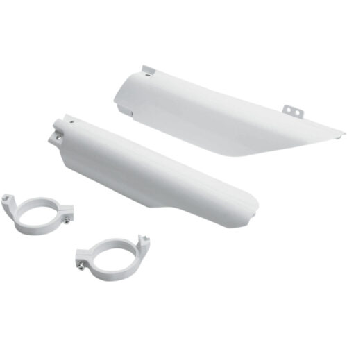 UFO FORK COVER SUZUKI 04-05 WHT RM-Z450 2005-2006 RM125 2004...