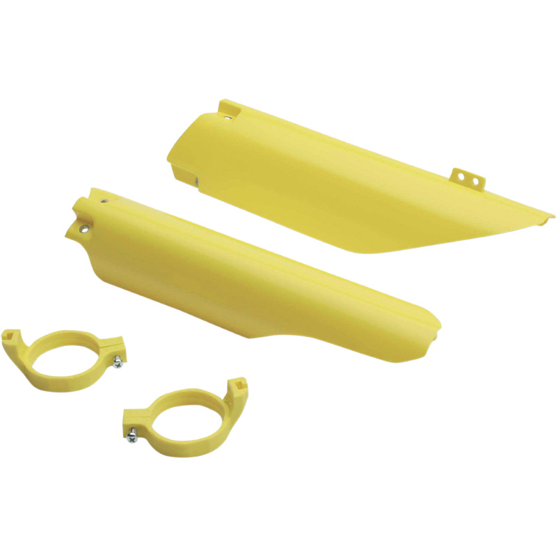 UFO FORK COVER SUZUKI 04-05 YEL RM-Z450 2005-2006 RM125 2004...