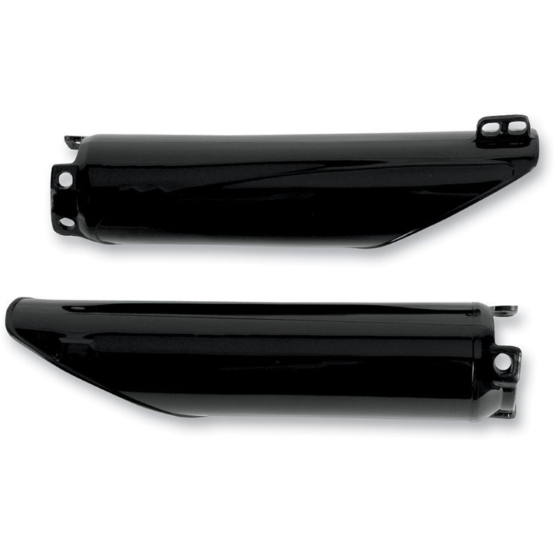 UFO FORK COVER CR BLK Honda CR125R 1998-2007 CR250R 1998-2007...