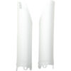 UFO FORK COVER 09 CRF450 WHT Honda CRF450R 2009-2012...