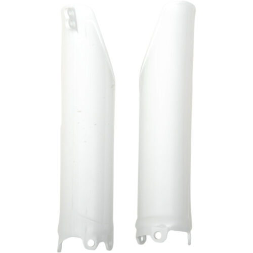 UFO FORK COVER 09 CRF450 WHT Honda CRF450R 2009-2012...