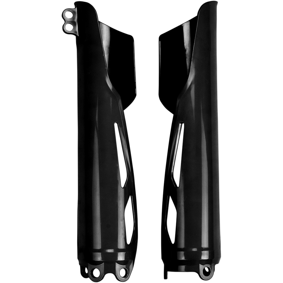 UFO FORK COVERS CRF R/RX BLK Honda CRF250R 2019-2021 CRF450R 2019-2021... - Image 2