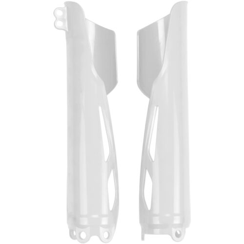 UFO FORK COVERS CRF R/RX WHT Honda CRF250R 2019-2021 CRF450R 2019-2021...