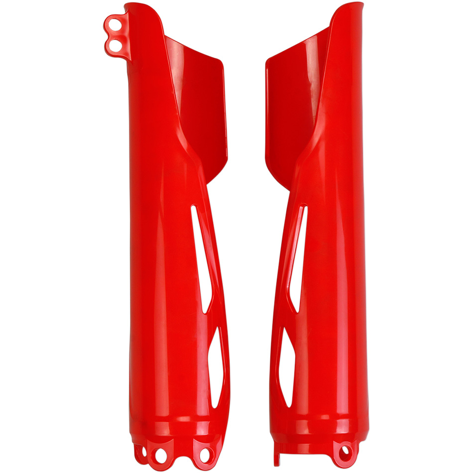UFO FORK COVERS CRF R/RX RED Honda CRF250R 2019-2021 CRF450R 2019-2021... - Image 2