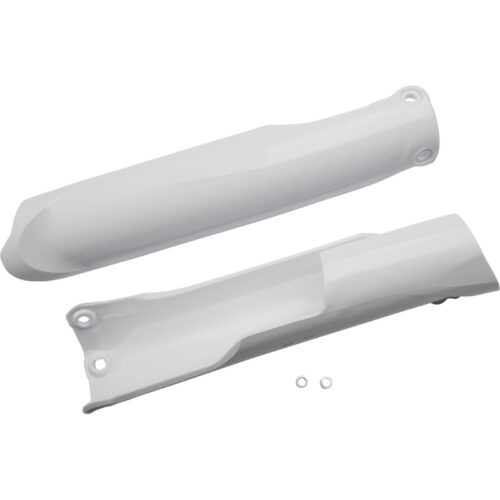 UFO FORK COVERS YZF WHITE Yamaha YZ250F 2024-2026 YZ450F 2023-2026...